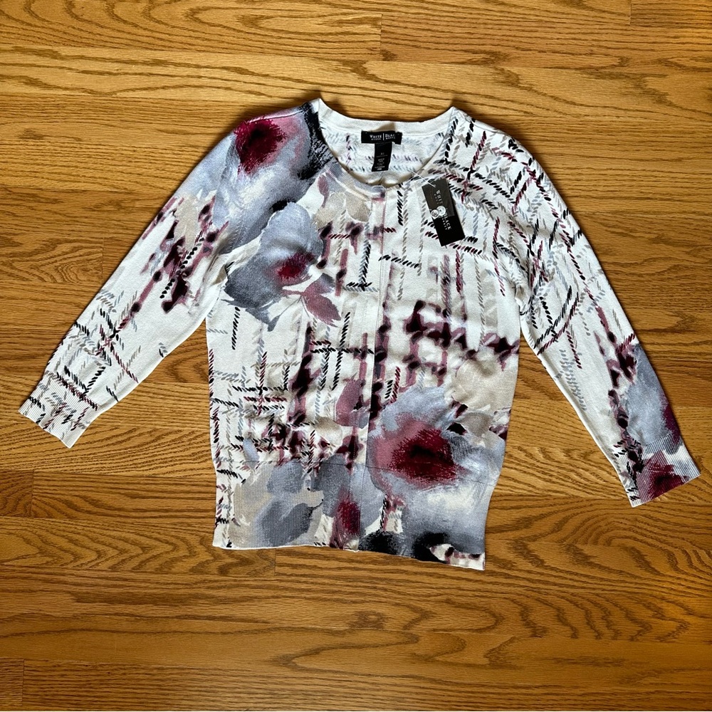WHITE HOUSE BLACK MARKET CARDIGAN NWT